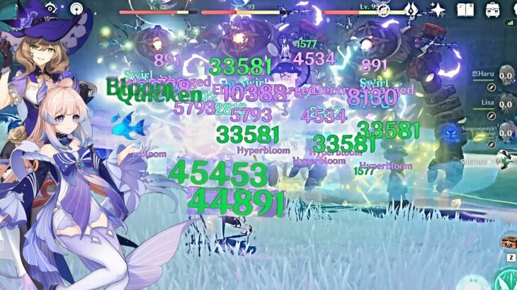 Wanna pull Kokomi? Then, meet the hyperbloom「Lisami」! 心海【原神】【Genshin Impact】